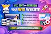 fix wix website design edit wix website redesign clone wix website design