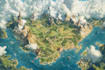 fantasy map dnd map rpg fantasy map illustration