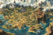 fantasy rpg dnd world map, battle map, campaign map
