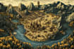 draw detailed hand drawn fantasy map battle map