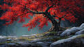 make artistic oil painting