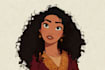 making a disney cartoon portrait