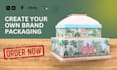 make you packaging box design with dieline