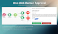 build an automated lead system with human approval