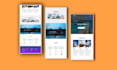 l will create modern  custom website design using html css bootstrap