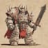 make detailed warhammer illustration, paint warhammer