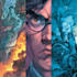 illustrate a superhero comic cover art