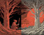 do linocut or woodcut illustrations