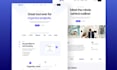 do website ui ux design, figma website design and website mockup