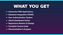 develop interactive web applications using blazor and net