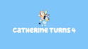 create a bluey custom birthday greeting and dancing scene