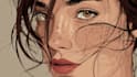 draw vector portrait from photo