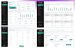 design modern saas dashboard and web app UI in figma