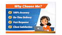 do accurate data entry and professional PPT presentations