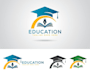 make unique and professional all education logo