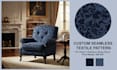 design seamless pattern for home decor fabric