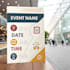 make  professional flyer, poster, brochure in 8 hours