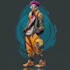 create cyberpunk character art