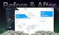 design a premium saas dashboard UI UX in figma