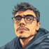 draw cartoon vector portrait with your face