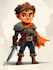 draw 2d game character