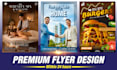 design premium flyer within 24 hours