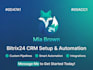 setup bitrix24 CRM automation integration and customization
