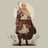 draw fantasy and dungeons and dragons charater