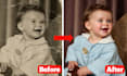 restore old damaged photos and repair scratches professionally