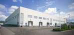 3d cgi warehouse exterior,industrial retail develop,site plan render,walkthrough