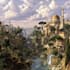 design a conceptual fantasy landscape