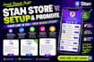setup stan store, whop, kofi, stan store marketing, beacons ai, payhip, gumroad
