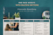 build a static informational website using HTML and CSS