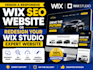design a responsive wix SEO website or redesign your wix studio expert website