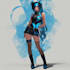 draw anime character with dynamic pose style