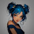 draw anime character in fantasy theme