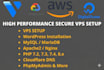 setup server on digitalocean, linode, AWS, vultr and gcp