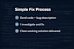 fix small python or pygame bugs quickly