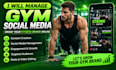 manage your gym website for you on social media
