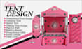 design professionnal canopy tent, table cover, banner