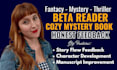 beta reader for cozy mystery alpha cozy mystery beta reader fantasy thriller
