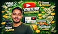youtube automation, faceless channel, video editing with SEO