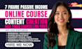 handle online course content digital learning program self paced course creation