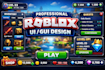 create professional roblox ui,gui for you