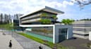 visualize landscape property,birdeye view render, green infrastructure,parks cgi