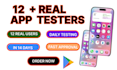 12 testers 20 testers for 14 days closed testing google play console 12 testers