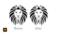 cleanup, vector tracing, recreate, convert logo or image to vector