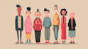 draw flat vector character design