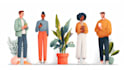 draw flat vector character design