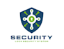 design internet, technology, tech, software, cyber security logo
